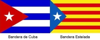 Estelada bandera de cuba