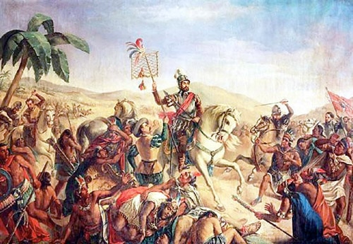 Batalla de Otumba. Hernan Cortés