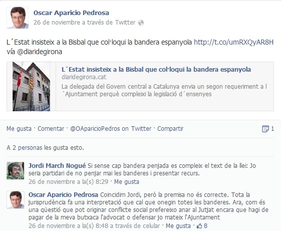 Facebook de Oscar Aparicio Pedrosa